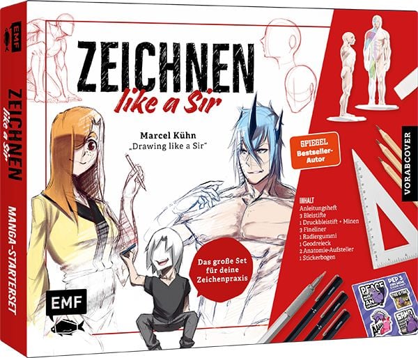 Produktbild: Zeichnen like a Sir &ndash;&nbsp;Das gro&szlig;e Set f&uuml;r deine Zeichenpraxis