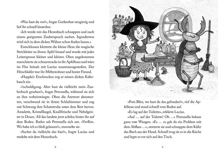 Produktbild: Zauberhut und Bienenstich / Petronella Apfelmus Band 4
