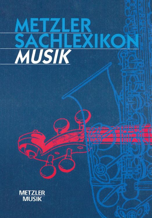 Produktbild: Metzler Sachlexikon Musik