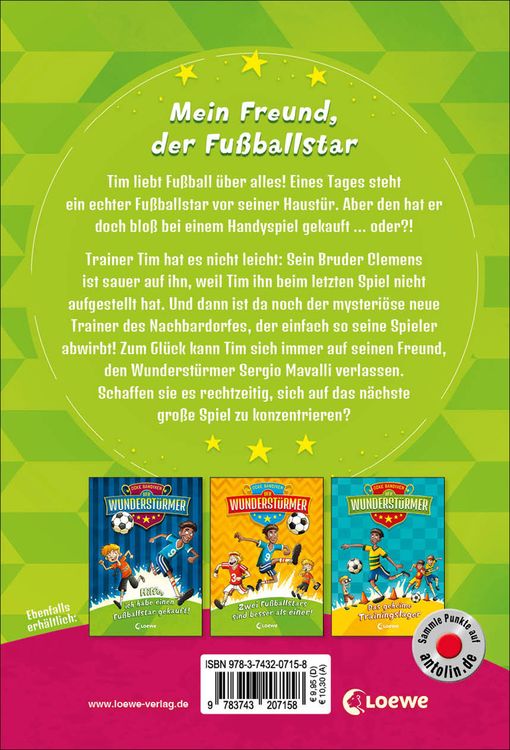 Produktbild: Der Wunderst&uuml;rmer (Band 4) - Der heimliche Spielertransfer