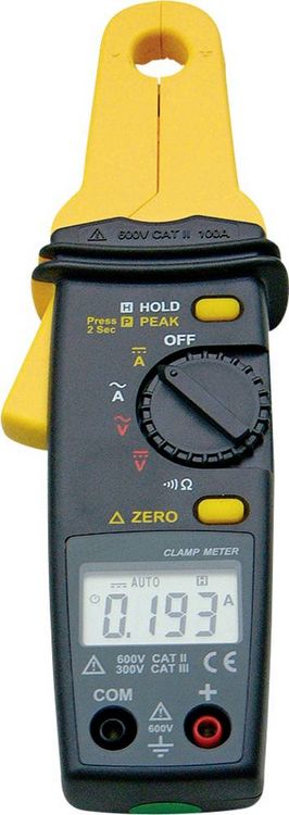 Produktbild: Multimetrix CM 605 Stromzange digital CAT III 300V Anzeige (Counts): 10000