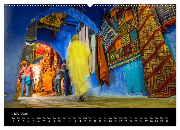 Produktbild: Impressions of Morocco 2026 (High Quality Premium Wall Calendar 2026 DIN A2 landscape),CALVENDO 12 Month Wall Calendar