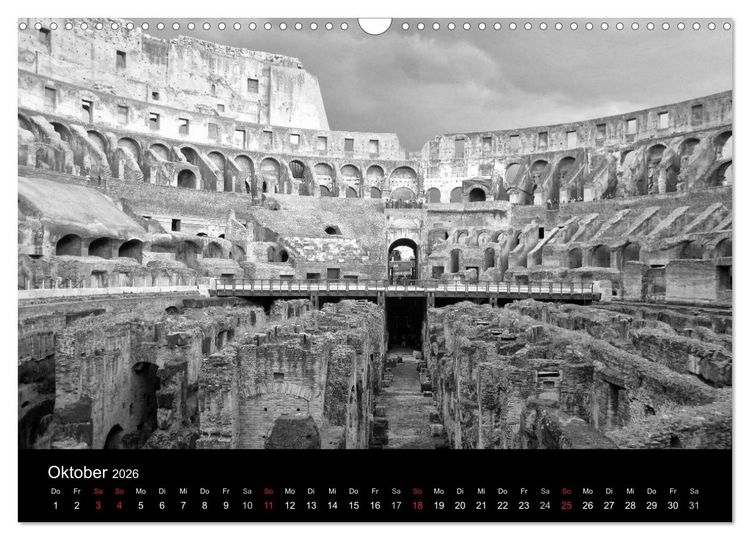 Produktbild: Metropole Rom (Wandkalender 2026 DIN A3 quer), CALVENDO Monatskalender