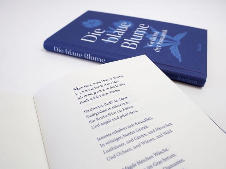Produktbild: Die blaue Blume. Gedichte der Romantik