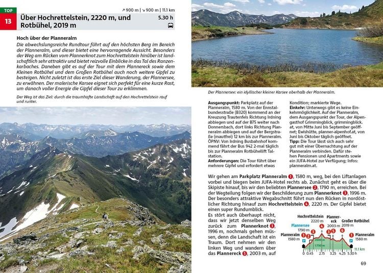 Produktbild: ROTHER Wanderf&uuml;hrer Steirische Niedere Tauern