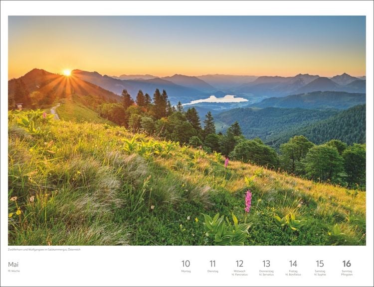 Produktbild: Zauber der Jahreszeiten Gro&szlig;er Wochenkalender 2027 - Jede Woche ein neues Bild