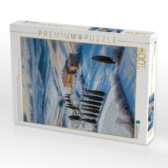 Produktbild: CALVENDO Puzzle Genie&szlig;e die klare Winterluft und das warme Licht &uuml;ber Olivenhainen und Weinbergen | 1000 Teile Lege-Gr&ouml;&szlig;e 64x48cm Foto-Puzzle f&uuml;r gl&uuml;c