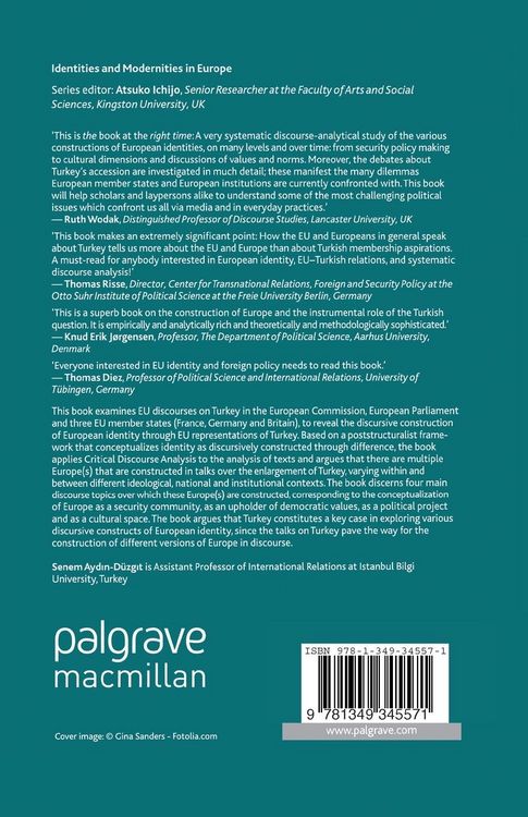 Produktbild: Constructions of European Identity