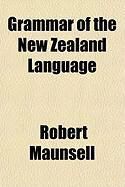 Produktbild: Grammar of the New Zealand Language