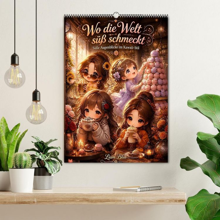 Produktbild: Wo die Welt s&uuml;&szlig; schmeckt (Wandkalender 2027 DIN A2 hoch), CALVENDO Monatskalender