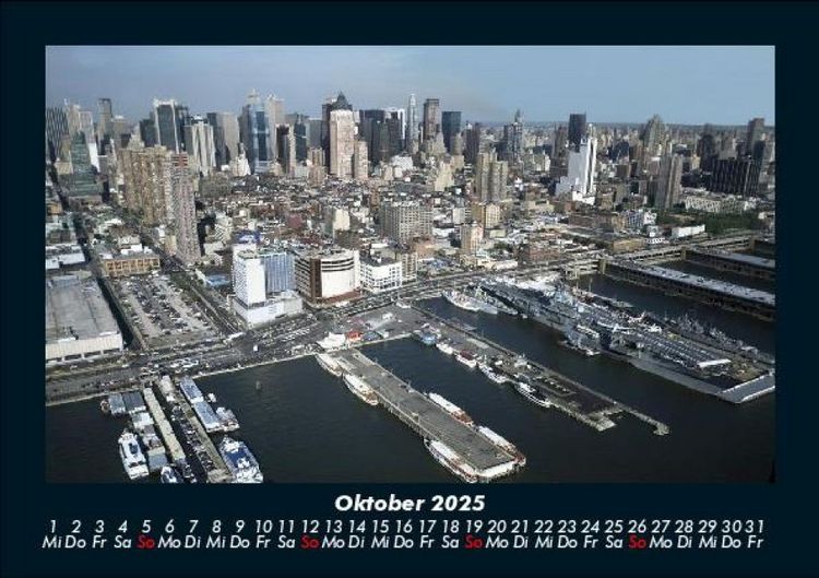 Produktbild: New York 2025 Fotokalender DIN A5