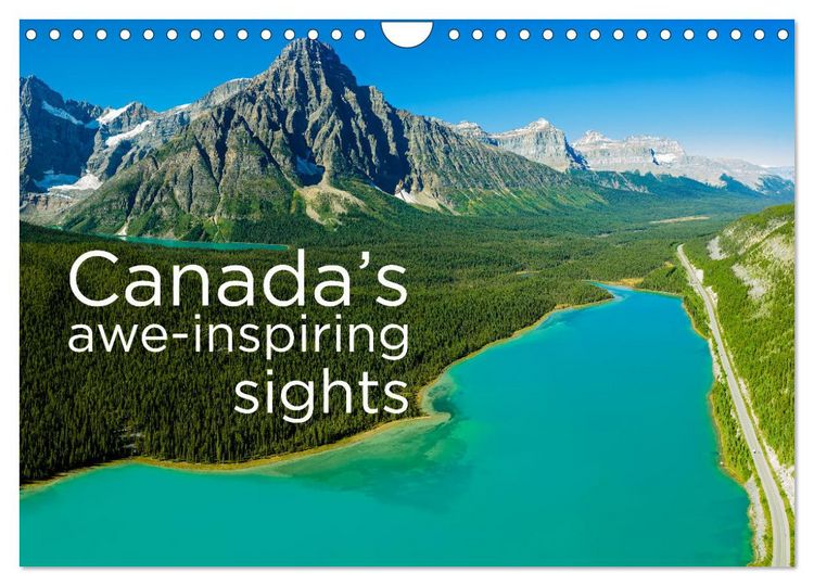 Produktbild: Canada&rsquo;s awe-inspiring sights (Wall Calendar 2026 DIN A4 landscape), CALVENDO 12 Month Wall Calendar