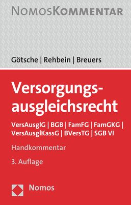 Produktbild: Versorgungsausgleichsrecht