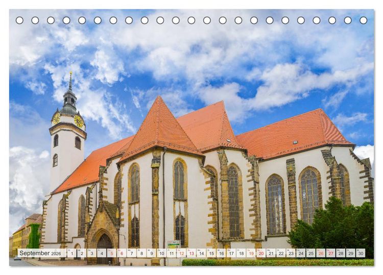 Produktbild: Torgau Impressionen (Tischkalender 2026 DIN A5 quer), CALVENDO Monatskalender