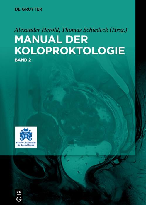 Produktbild: Manual der Koloproktologie