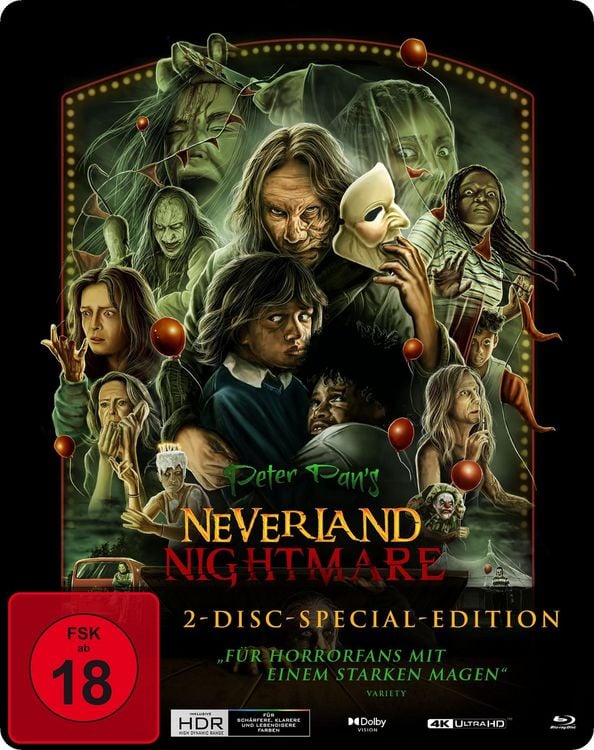 Produktbild: Peter Pan's Neverland Nightmare - Steelbook (4K Ultra HD) (+ Blu-ray)