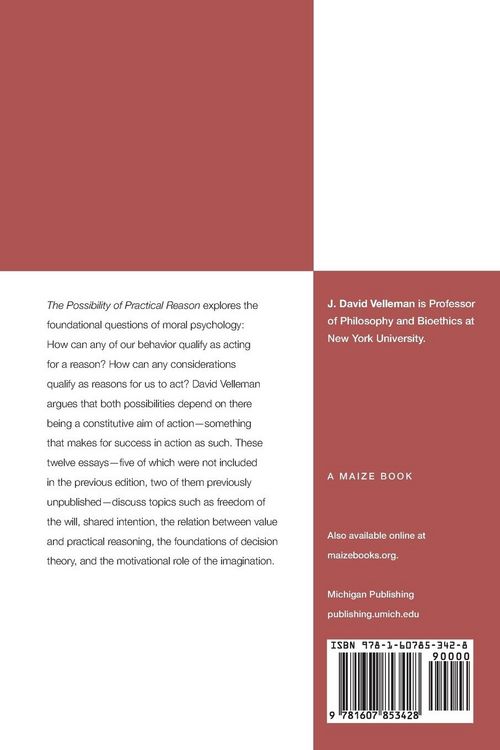 Produktbild: The Possibility of Practical Reason