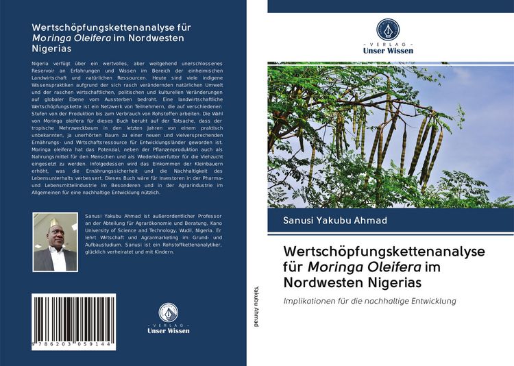 Produktbild: Wertsch&ouml;pfungskettenanalyse f&uuml;r Moringa Oleifera im Nordwesten Nigerias
