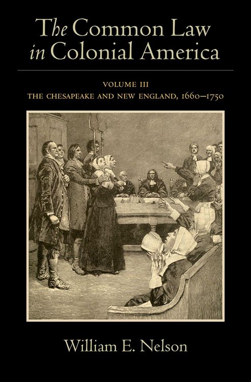 Produktbild: The Common Law in Colonial America