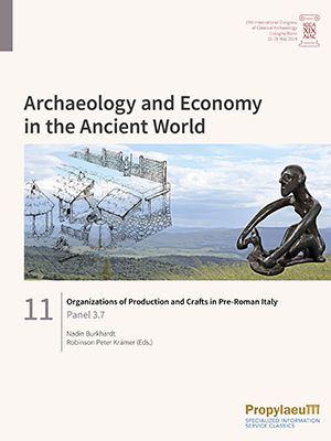 Produktbild: Organizations of Production and Crafts in Pre-Roman Italy