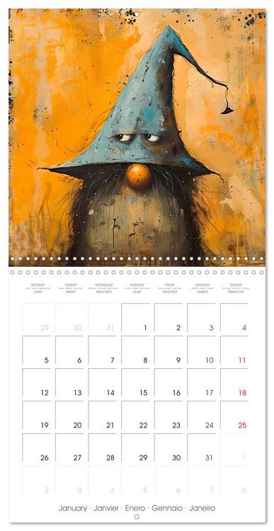 Produktbild: The Magic of Fairytales (Wall Calendar 2026 12 &times; 12 Inch) CALVENDO 12 Month Wall Calendar