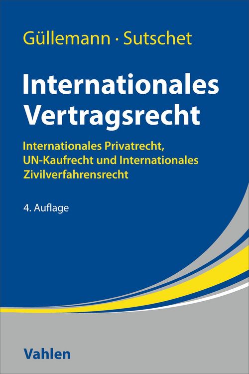 Produktbild: Internationales Vertragsrecht