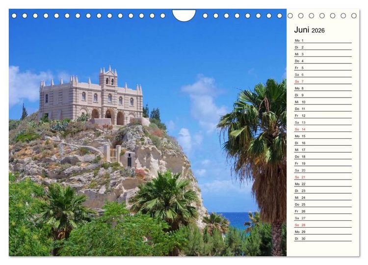 Produktbild: Kalabrien (Wandkalender 2026 DIN A4 quer), CALVENDO Monatskalender