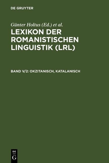 Produktbild: Okzitanisch, Katalanisch