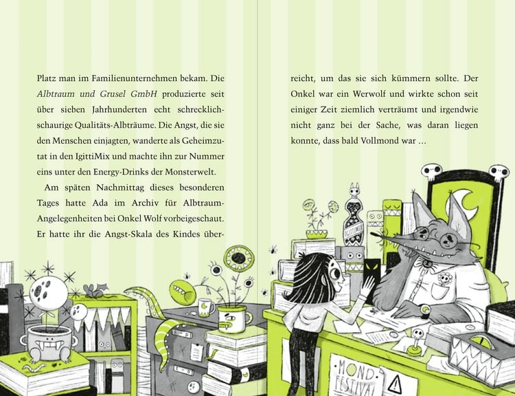 Produktbild: Ada Albtraum und Theo Tr&auml;ums&uuml;&szlig; &ndash; Eine schaurig-sch&ouml;ne Freundschaft
