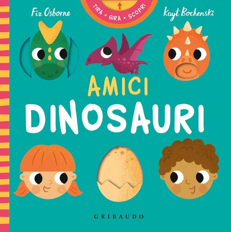 Produktbild: Amici dinosauri. Tira gira scopri