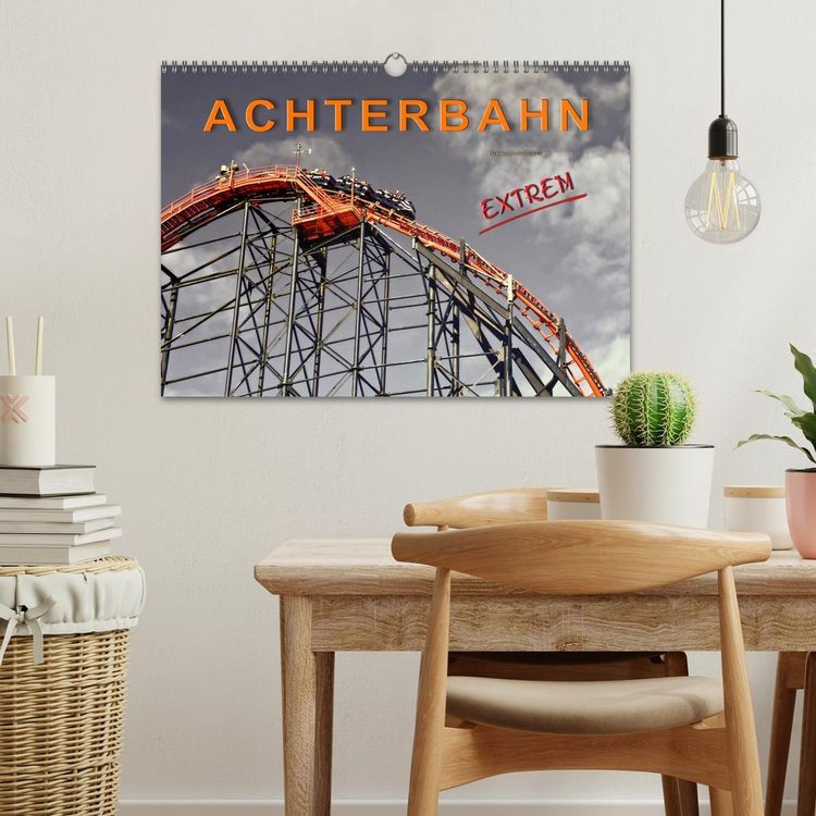 Produktbild: Achterbahn - extrem (Wandkalender 2026 DIN A3 quer), CALVENDO Monatskalender