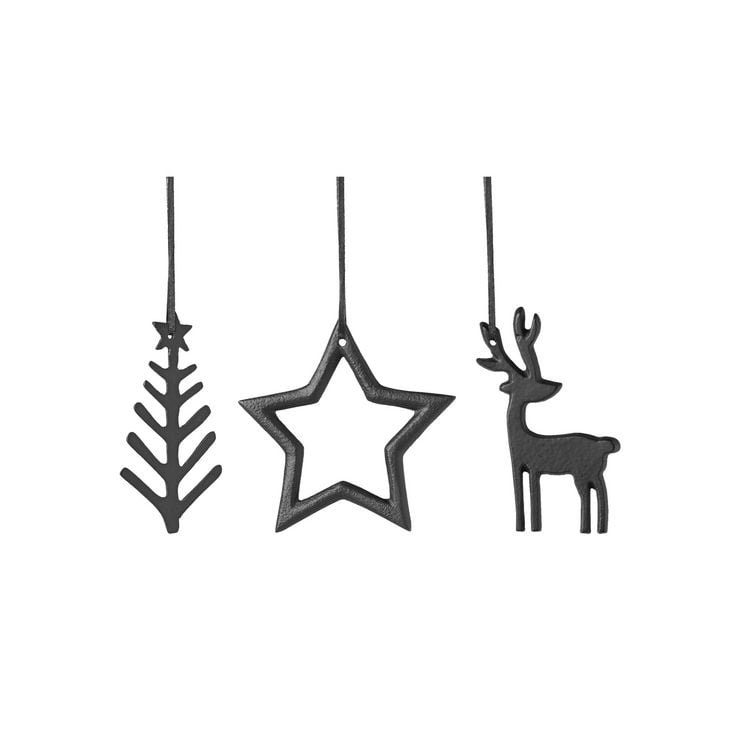 Produktbild: Villeroy & Boch Christmas Chic Deko-H&auml;nger, 3-teilig