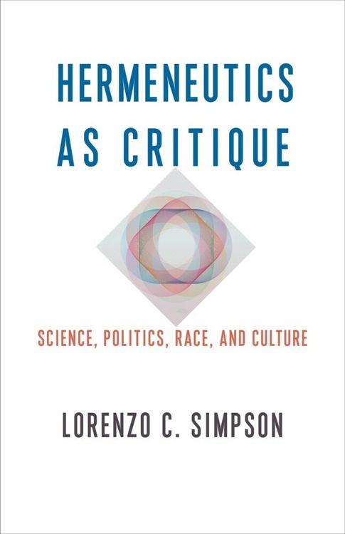 Produktbild: Simpson, L: Hermeneutics as Critique