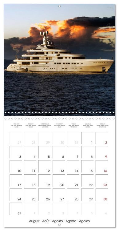Produktbild: SUPERYACHTS (Wall Calendar 2026 12 &times; 12 Inch) CALVENDO 12 Month Wall Calendar