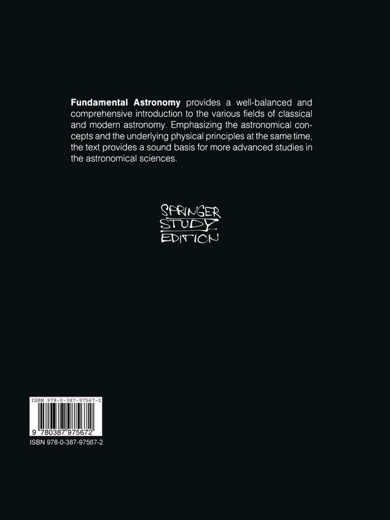 Produktbild: Fundamental Astronomy