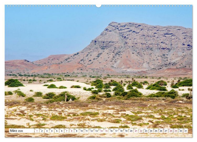 Produktbild: Boa Vista - die drittgr&ouml;&szlig;te Kapverdische Insel (hochwertiger Premium Wandkalender 2026 DIN A2 quer), Kunstdruck in Hochglanz