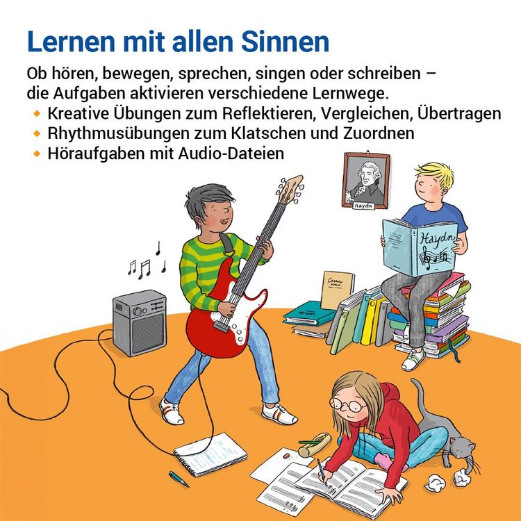 Produktbild: Das &Uuml;bungsheft Musik 5/6