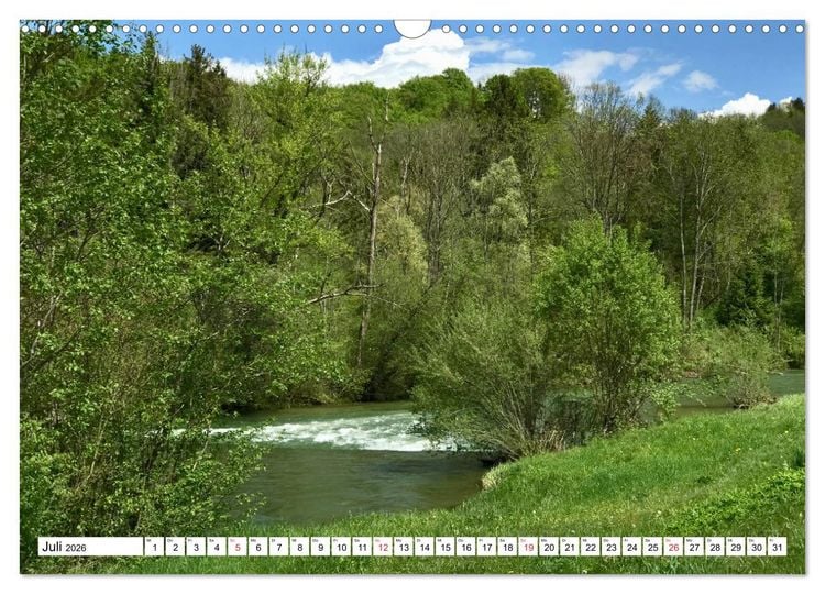 Produktbild: Zauberhaftes Mangfalltal (Wandkalender 2026 DIN A3 quer), CALVENDO Monatskalender
