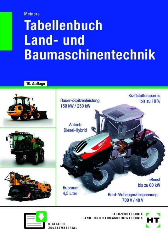 Produktbild: Tabellenbuch Land- und Baumaschinentechnik