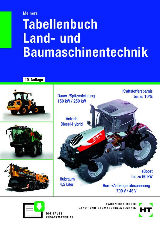 Produktbild: Tabellenbuch Land- und Baumaschinentechnik