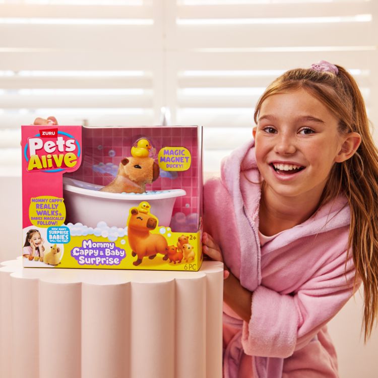 Produktbild: ZURU Pets Alive - Mommy Cappy & Baby Surprise