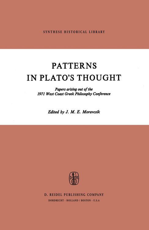 Produktbild: Patterns in Plato&rsquo;s Thought