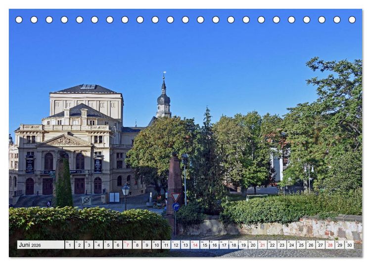 Produktbild: ALTENBURG, die alte Residenzstadt (Tischkalender 2026 DIN A5 quer), CALVENDO Monatskalender