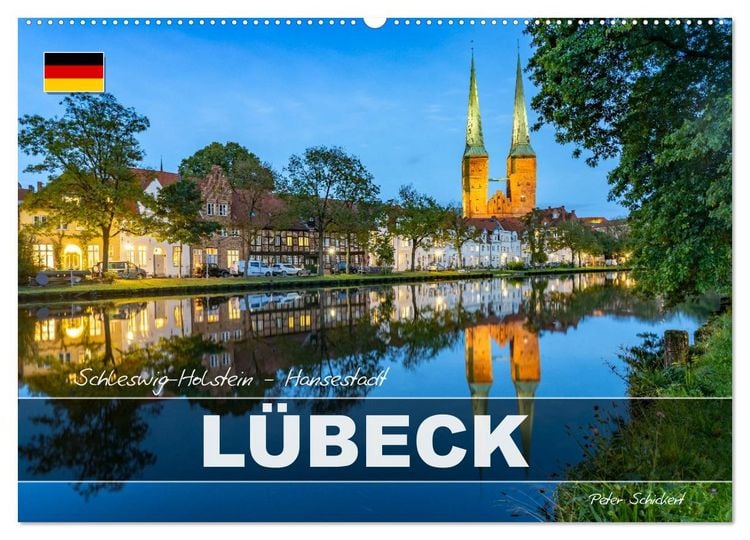 Produktbild: Schleswig-Holstein - Hansestadt L&uuml;beck (Wandkalender 2027 DIN A2 quer), CALVENDO Monatskalender