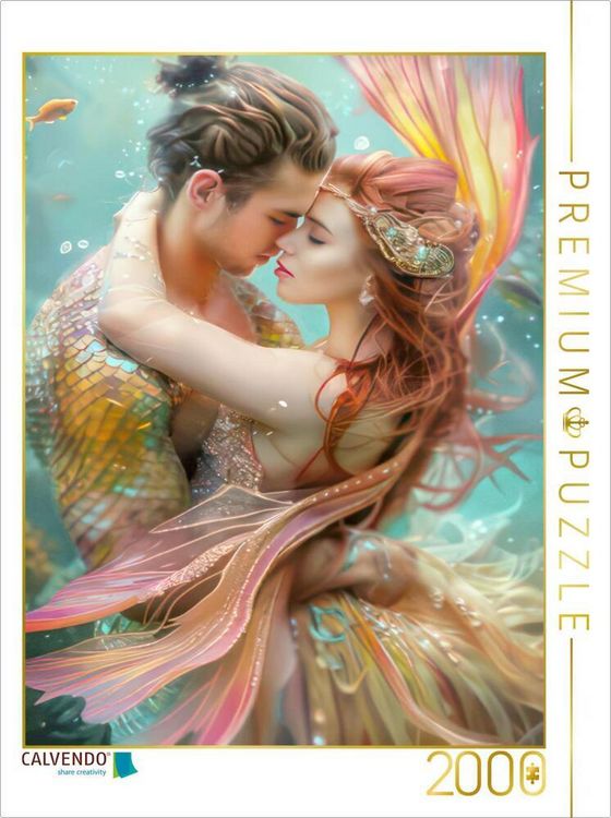 Produktbild: CALVENDO Puzzle M&auml;rchenhafte Meerjungfrauen | 2000 Teile Lege-Gr&ouml;&szlig;e 90x67cm Foto-Puzzle f&uuml;r gl&uuml;ckliche Stunden