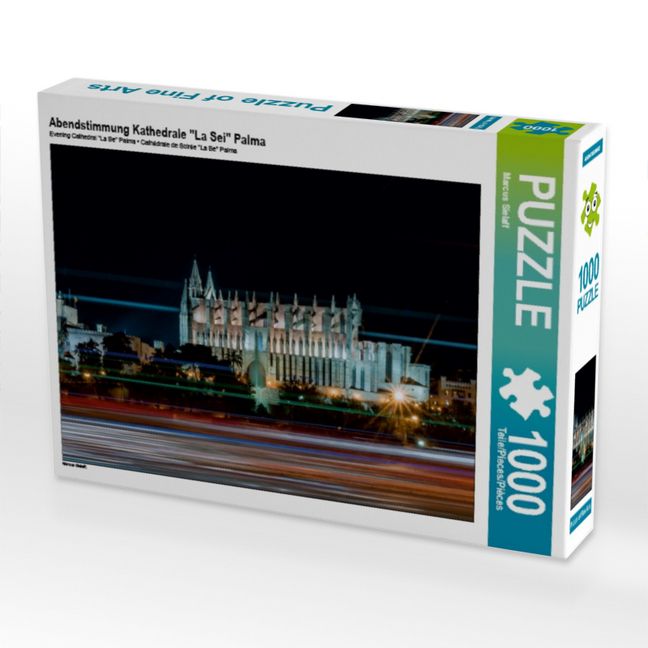 Produktbild: Abendstimmung Kathedrale "La Seu" Palma, 1000 Teile