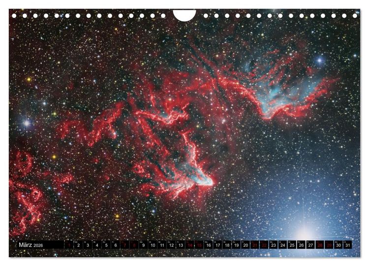 Produktbild: Deepsky 2026 (Wandkalender 2026 DIN A4 quer), CALVENDO Monatskalender