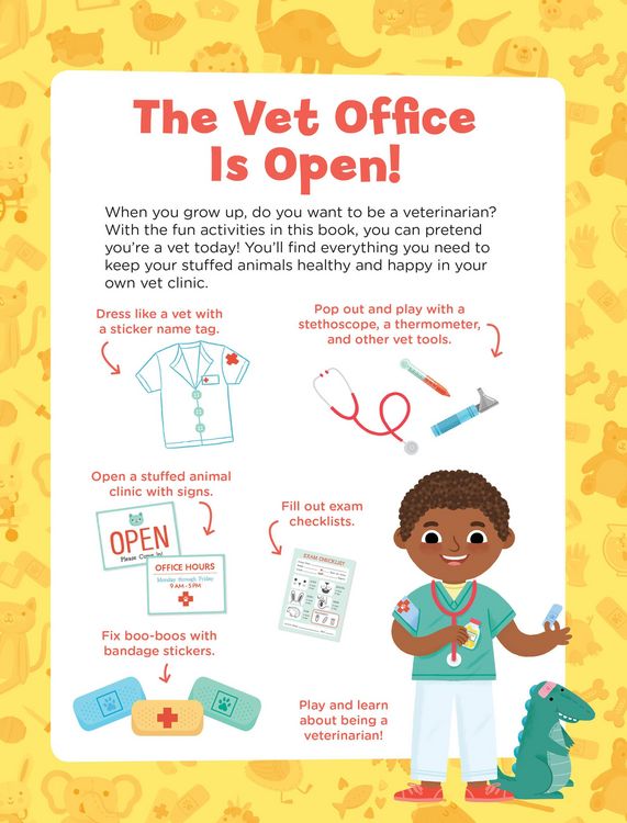 Produktbild: I Want to Be a Vet Activity Book