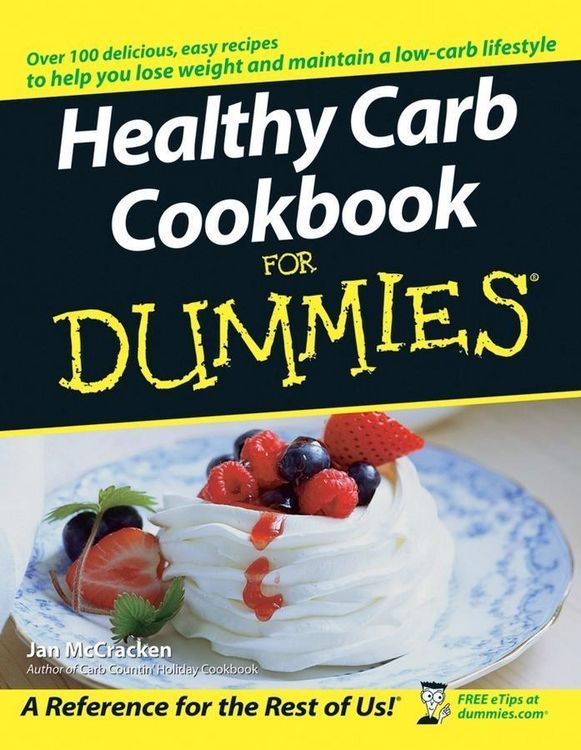 Produktbild: Healthy Carb Cookbook For Dummies