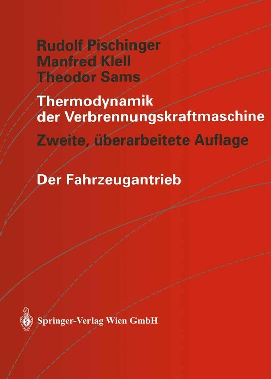 Produktbild: Thermodynamik der Verbrennungskraftmaschine